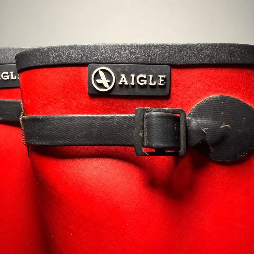 Aigle rubber rain